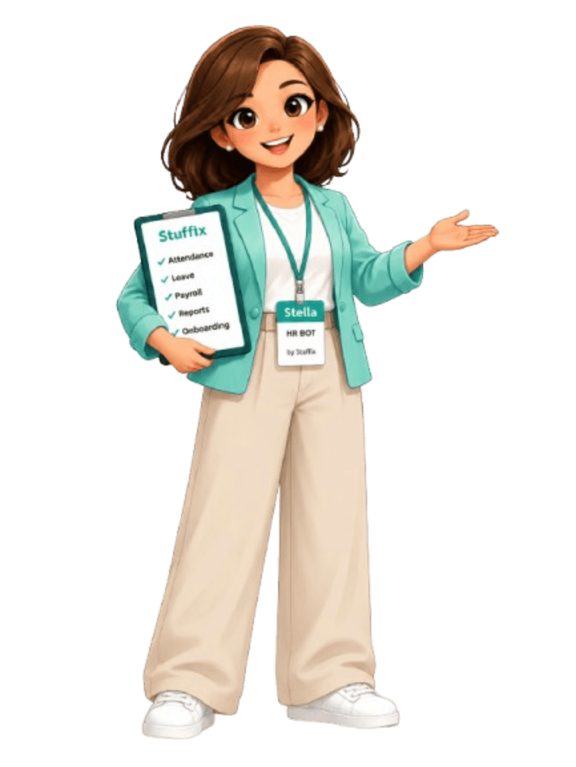 Stella — your friendly HR assistant from StaffiX